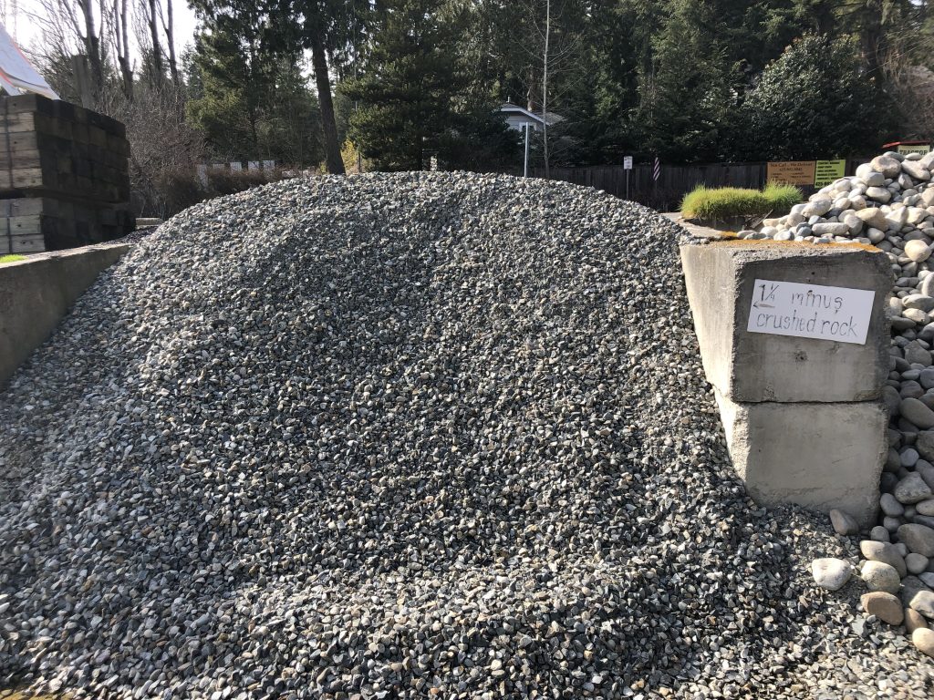 1 1/4″ Minus Crushed Rock – Joes Landscaping Supplies